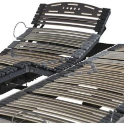 EBAC LITERIE Sommier électrique Confort + Réglage Fermeté Zone Lombaires - Lin - 2x80x200 - - Lin 10 EBAC LITERIE Sommier électrique Confort + Réglage Fermeté Zone Lombaires - Lin - 2x80x200 - - Lin -Sommier Soldes 19712065 4