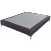 EBAC LITERIE Sommier + Pieds Tenor 160x200 Tissu Anthracite 13 Lattes - Anthracite -Sommier Soldes 19712069 1