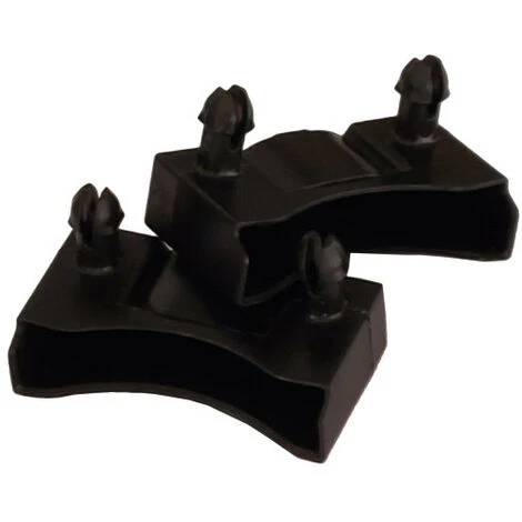 EBAC LITERIE Lot De 2 Embouts Noir Pour Lattes 48 X 8 Mm - Noir 3 EBAC LITERIE Lot De 2 Embouts Noir Pour Lattes 48 X 8 Mm - Noir