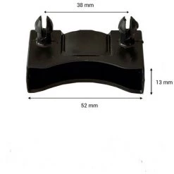 EBAC LITERIE Lot De 2 Embouts Noir Pour Lattes 48 X 8 Mm - Noir 10 EBAC LITERIE Lot De 2 Embouts Noir Pour Lattes 48 X 8 Mm - Noir -Sommier Soldes 20113906 4