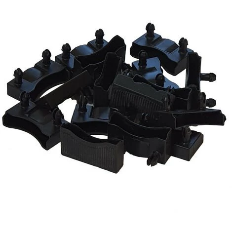 EBAC LITERIE Lot De 20 Embouts Noir Pour Lattes 48 X 8 Mm - Noir 3 EBAC LITERIE Lot De 20 Embouts Noir Pour Lattes 48 X 8 Mm - Noir