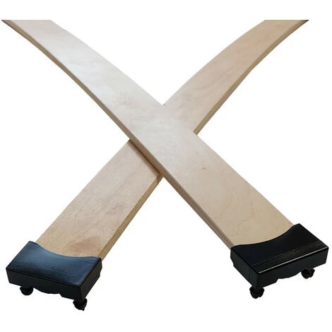 EBAC LITERIE Lot De 20 Embouts Noir Pour Lattes 48 X 8 Mm - Noir 4 EBAC LITERIE Lot De 20 Embouts Noir Pour Lattes 48 X 8 Mm - Noir – Image 2