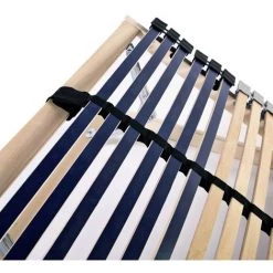 ASUPERMALL Sommier A Lattes Avec 42 Lattes 7 Zones 90 X 200 Cm -Sommier Soldes 20850634 4