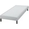 EBAC LITERIE Sommier Tapissier + Pieds 90x190 SR15 12 Lattes Gris - Gris Souris 1 EBAC LITERIE Sommier Tapissier + Pieds 90x190 SR15 12 Lattes Gris - Gris Souris -Sommier Soldes 20979984 1