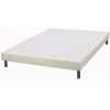 EBAC LITERIE Sommier Tapissier + Pieds 160x200 SR15 13 Lattes Sahara - Ficelle -Sommier Soldes 20979988 1