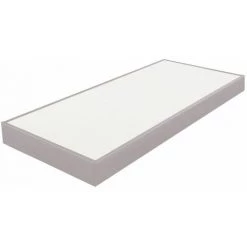 EBAC LITERIE Sommier Tapissier 80x200 SP18 13 Lattes Lin - Lin