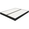 EBAC LITERIE Sommier Tapissier 80+80x200 SP18 26 Lattes Anthracite - Anthracite -Sommier Soldes 20980001 1