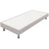 EBAC LITERIE Sommier Tapissier + Pieds 80x200 SP18 13 Lattes Lin - Lin -Sommier Soldes 20980016 1