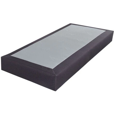 EBAC LITERIE Sommier Tenor 90x200 Tissu Anthracite 13 Lattes - Anthracite 3 EBAC LITERIE Sommier Tenor 90x200 Tissu Anthracite 13 Lattes - Anthracite