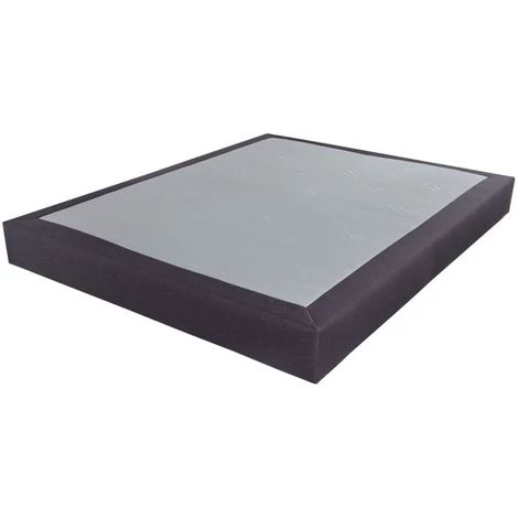 EBAC LITERIE Sommier Tenor 140x190 Tissu Anthracite 12 Lattes - Anthracite 3 EBAC LITERIE Sommier Tenor 140x190 Tissu Anthracite 12 Lattes - Anthracite