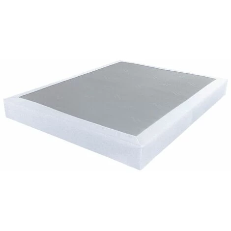 EBAC LITERIE Sommier Tenor 140x190 Tissu Nacre 12 Lattes - Nacre 3 EBAC LITERIE Sommier Tenor 140x190 Tissu Nacre 12 Lattes - Nacre