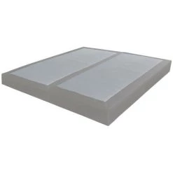 EBAC LITERIE Sommier Tenor 90+90x200 Tissu Lin 26 Lattes - Lin