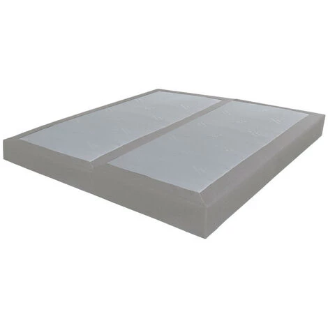 EBAC LITERIE Sommier Tenor 90+90x200 Tissu Lin 26 Lattes - Lin 3 EBAC LITERIE Sommier Tenor 90+90x200 Tissu Lin 26 Lattes - Lin