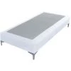 EBAC LITERIE Sommier + Pieds Tenor 80x200 Tissu Nacre 13 Lattes - Nacre 2 EBAC LITERIE Sommier + Pieds Tenor 80x200 Tissu Nacre 13 Lattes - Nacre -Sommier Soldes 20980118 1
