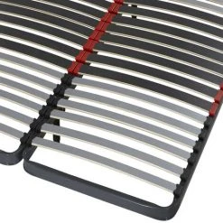 EBAC LITERIE Sommier à Lattes 2x80x200 C34 - 40 Lattes Bois - Fabrication Française - Gris 6 EBAC LITERIE Sommier à Lattes 2x80x200 C34 - 40 Lattes Bois - Fabrication Française - Gris -Sommier Soldes 20980414 2