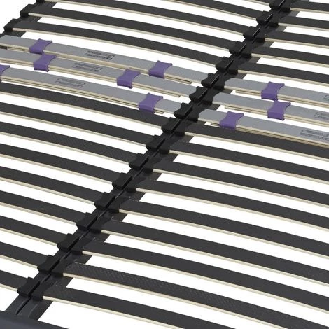 EBAC LITERIE Sommier à Lattes 140x190 C223 - 40 Lattes Bois - Fabrication Française - Gris 4 EBAC LITERIE Sommier à Lattes 140x190 C223 - 40 Lattes Bois - Fabrication Française - Gris – Image 2