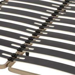 EBAC LITERIE Sommier à Lattes + Pieds 2x80x200 C310 - 22 Lates Bois - Fabrication Française - Marron 7 EBAC LITERIE Sommier à Lattes + Pieds 2x80x200 C310 - 22 Lates Bois - Fabrication Française - Marron -Sommier Soldes 20980460 2