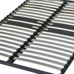 EBAC LITERIE Sommier à Lattes 140x200 C318 - 38 Lattes Bois - Fabrication Française - Gris 5 EBAC LITERIE Sommier à Lattes 140x200 C318 - 38 Lattes Bois - Fabrication Française - Gris -Sommier Soldes 20980466 2