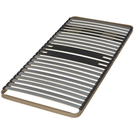 EBAC LITERIE Sommier à Lattes 90x200 C322 - 23 Lattes Bois - Fabrication Française - Marron 3 EBAC LITERIE Sommier à Lattes 90x200 C322 - 23 Lattes Bois - Fabrication Française - Marron