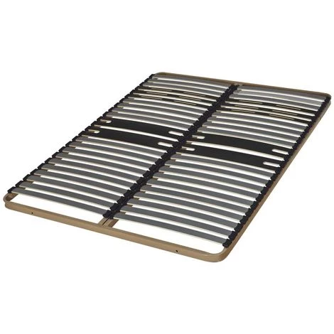 EBAC LITERIE Sommier à Lattes 140x190 C322 - 44 Lattes Bois - Fabrication Française - Marron 3 EBAC LITERIE Sommier à Lattes 140x190 C322 - 44 Lattes Bois - Fabrication Française - Marron