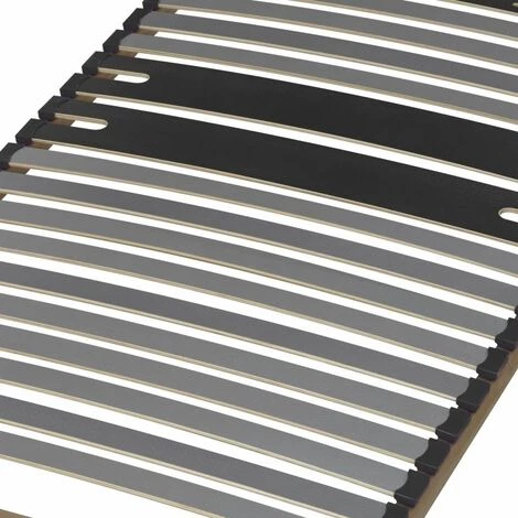 EBAC LITERIE Sommier à Lattes + Pieds 90x200 C322 - 23 Lattes Bois - Fabrication Française - Marron 4 EBAC LITERIE Sommier à Lattes + Pieds 90x200 C322 - 23 Lattes Bois - Fabrication Française - Marron – Image 2