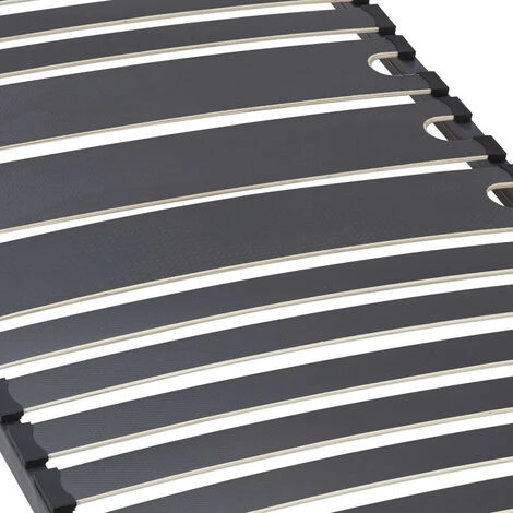 EBAC LITERIE Sommier à Lattes 90x190 C416 - 15 Lattes Bois - Fabrication Française - Gris 4 EBAC LITERIE Sommier à Lattes 90x190 C416 - 15 Lattes Bois - Fabrication Française - Gris â Image 2