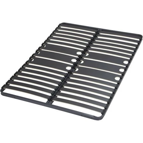 EBAC LITERIE Sommier à Lattes 140x190 C416 - 30 Lattes Bois - Fabrication Française - Gris 3 EBAC LITERIE Sommier à Lattes 140x190 C416 - 30 Lattes Bois - Fabrication Française - Gris