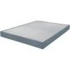 EBAC LITERIE Sommier Tapissier 160x200 Omega Tissu Baltique 2x18 Lattes - Bleu Clair -Sommier Soldes 21390807 1