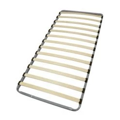 LE QUAI DES AFFAIRES Sommier 90x190 Cadre Métal 13 Lattes Multiplis/ 190