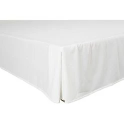 TERRE DE NUIT Cache-sommier Intégral écru 160x200 - Ecru 7 TERRE DE NUIT Cache-sommier Intégral écru 160x200 - Ecru -Sommier Soldes 22794995 3