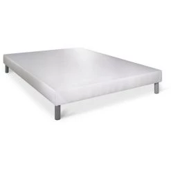 BODYCARE Sommier Blanc 140 X 190 Cm - Blanc