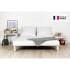 BYSOMMIFLEX Sommier Tapissier 90x200cm Blanc Fabrique France 1 BYSOMMIFLEX Sommier Tapissier 90x200cm Blanc Fabrique France -Sommier Soldes 23667059 1