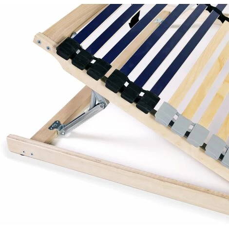 ASUPERMALL Sommiers A Lattes 2 Pcs Avec 42 Lattes 7 Zones 90x200 Cm 4 ASUPERMALL Sommiers A Lattes 2 Pcs Avec 42 Lattes 7 Zones 90x200 Cm – Image 2