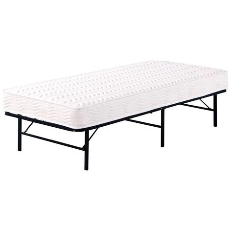 SANIVERRE INVITE Sommier D'appoint Pliable En Métal 6 SANIVERRE INVITE Sommier D'appoint Pliable En Métal – Image 4