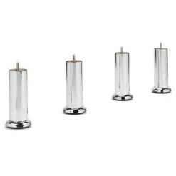 EBAC LITERIE Sommier Tapissier + Jeu De Pieds 80+80x200 Deco 2x13 Lattes - Anthracite -Sommier Soldes 24065818 3