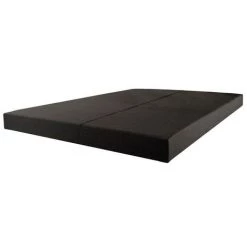 EBAC LITERIE Sommier Tapissier 80+80x200 Deco 2x13 Lattes - Anthracite