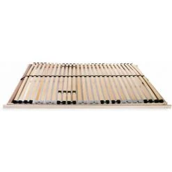 Hommoo Sommier A Lattes Avec 28 Lattes 7 Zones 120 X 200 Cm FSC HDV12390 9 Hommoo Sommier A Lattes Avec 28 Lattes 7 Zones 120 X 200 Cm FSC HDV12390 -Sommier Soldes 25305882 3