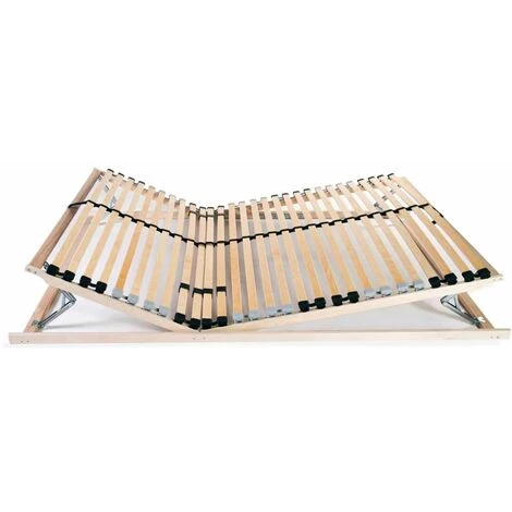 Hommoo Sommier A Lattes Avec 28 Lattes 7 Zones 120 X 200 Cm FSC HDV12390 6 Hommoo Sommier A Lattes Avec 28 Lattes 7 Zones 120 X 200 Cm FSC HDV12390 – Image 4