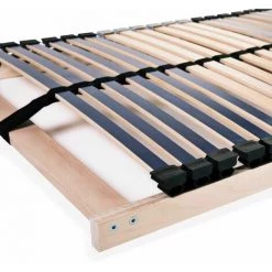 Hommoo Base De Lit A Lattes Avec 42 Lattes 7 Zones 80 X 200 Cm FSC HDV12393 -Sommier Soldes 25305888 3