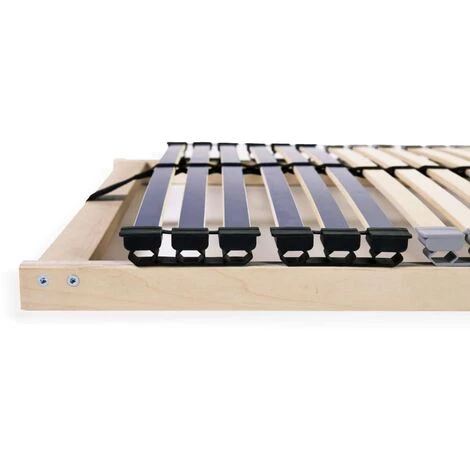 Hommoo Base De Lit A Lattes Avec 42 Lattes 7 Zones 100 X 200 Cm FSC HDV12395 7 Hommoo Base De Lit A Lattes Avec 42 Lattes 7 Zones 100 X 200 Cm FSC HDV12395 – Image 5