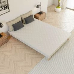 DECO IN PARIS Sommier Tapissier 160 X 200 Cm + 4 Pieds - Blanc 9 DECO IN PARIS Sommier Tapissier 160 X 200 Cm + 4 Pieds - Blanc -Sommier Soldes 26098545 3