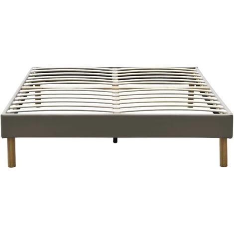 PROVENCE LITERIE Gregory - Solide Et Confortable Sommier Tapissier Gris + Pieds En 20 Cm Pour Matelas En 70x190 - 13 Lattes - Montage Rapide Et Facile - Revetement PVC Facile D'entretien 4 PROVENCE LITERIE Gregory - Solide Et Confortable Sommier Tapissier Gris + Pieds En 20 Cm Pour Matelas En 70x190 - 13 Lattes - Montage Rapide Et Facile - Revetement PVC Facile D'entretien – Image 2