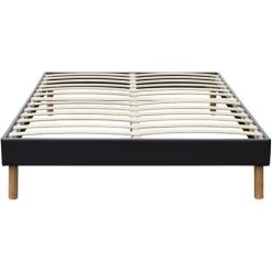 PROVENCE LITERIE Gregory - Solide Et Confortable Sommier Tapissier Marron + Pieds En 20 Cm Pour Matelas En 90x190 - 13 Lattes - Montage Rapide Et Facile - Revetement PVC Facile D'entretien 5 PROVENCE LITERIE Gregory - Solide Et Confortable Sommier Tapissier Marron + Pieds En 20 Cm Pour Matelas En 90x190 - 13 Lattes - Montage Rapide Et Facile - Revetement PVC Facile D'entretien -Sommier Soldes 26402358 2