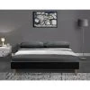 PROVENCE LITERIE Gregory - Solide Et Confortable Sommier Tapissier Marron + Pieds En 20 Cm Pour Matelas En 180x200 - 2 X 13 Lattes - Montage Rapide Et Facile - Revetement PVC Facile D'entretien