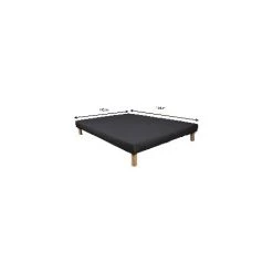 BYSOMMIFLEX Sommier Tapissier 140x190cm Noir Avec Port Usb 6 BYSOMMIFLEX Sommier Tapissier 140x190cm Noir Avec Port Usb -Sommier Soldes 26482416 2