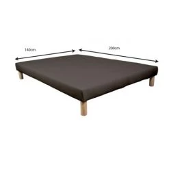 BYSOMMIFLEX Sommier Tapissier Marron 140x200cm Avec Port Usb Fabrique En France 6 BYSOMMIFLEX Sommier Tapissier Marron 140x200cm Avec Port Usb Fabrique En France -Sommier Soldes 26482418 2