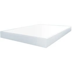 EBAC LITERIE Sommier Tapissier 160x200 SP18 12 Lattes Nacre - Nacre