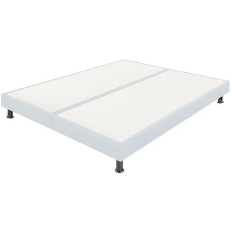 EBAC LITERIE Sommier Tapissier + Pieds 90+90x200 SP18 13 Lattes Nacre - Nacre 3 EBAC LITERIE Sommier Tapissier + Pieds 90+90x200 SP18 13 Lattes Nacre - Nacre