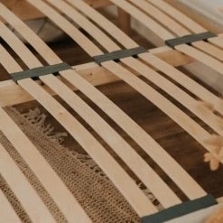 NUIT DE COTON DORMEZ EN PLEINE NATURE NUIT DE COTON | Sommier En Kit LINO | Beige | 180x200 Cm - Beige -Sommier Soldes 26971453 3