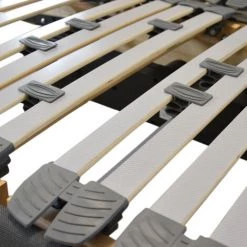 BELLECOUR LITERIE | Sommier électrique AMIRAL 70x190 Cm | Lattes - Gris -Sommier Soldes 26971458 3